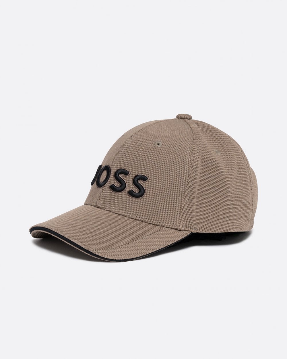 BOSS Green US-1 Mens Stretch-Piqué Cap With Embroidered 3D Logo