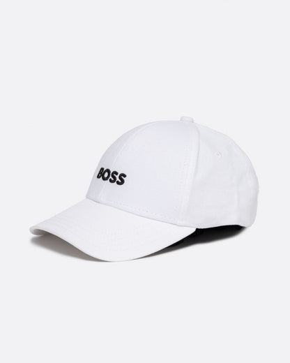 BOSS Orange Zed Mens Cotton-Twill Six-Panel Cap with Embroidered Logo