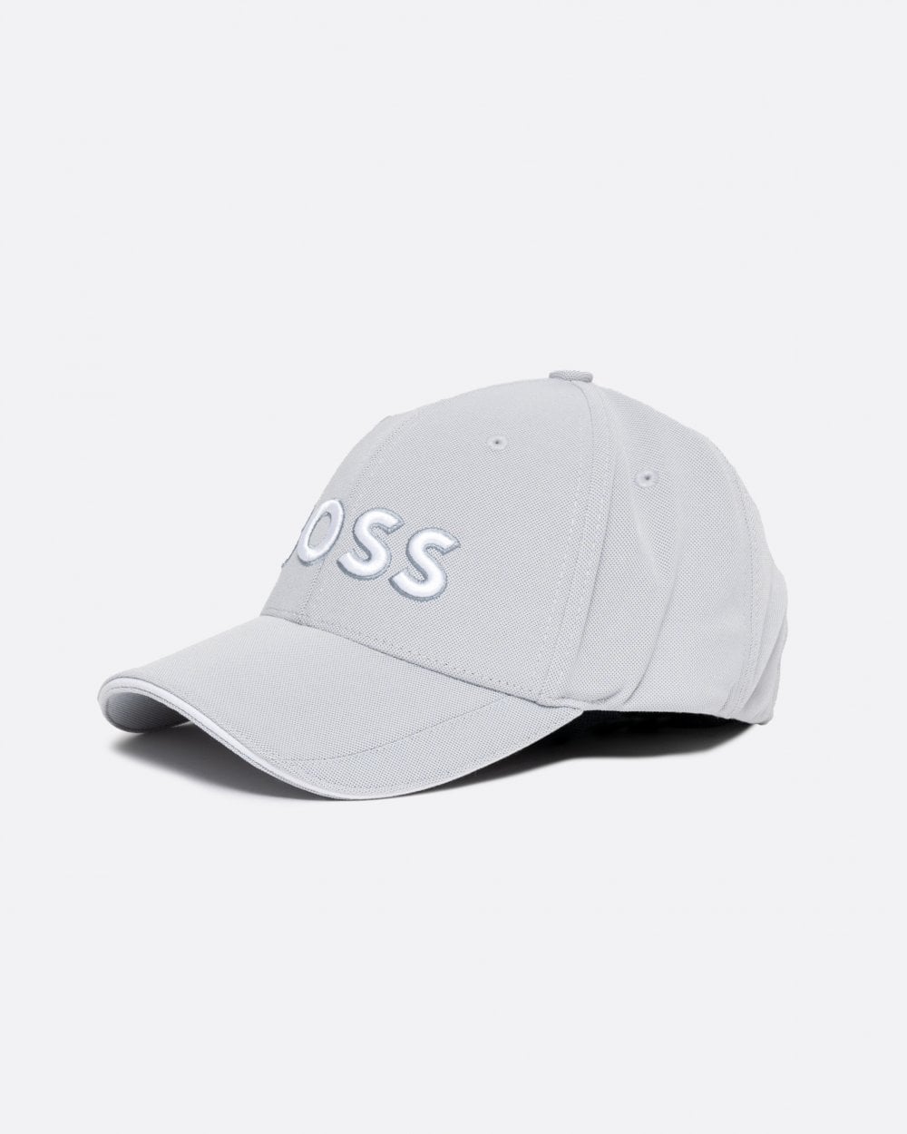 BOSS Green US-1 Mens Stretch-Piqué Cap With Embroidered 3D Logo