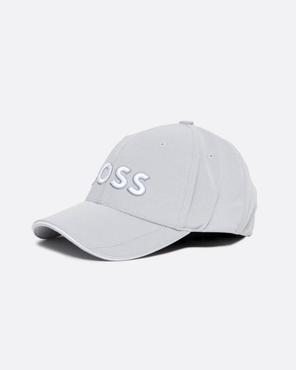 BOSS Green US-1 Mens Stretch-Piqué Cap With Embroidered 3D Logo