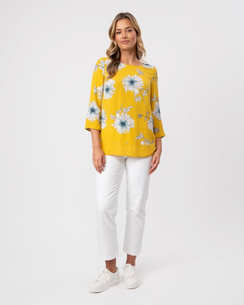 Joules Leah Womens Woven Printed Top
