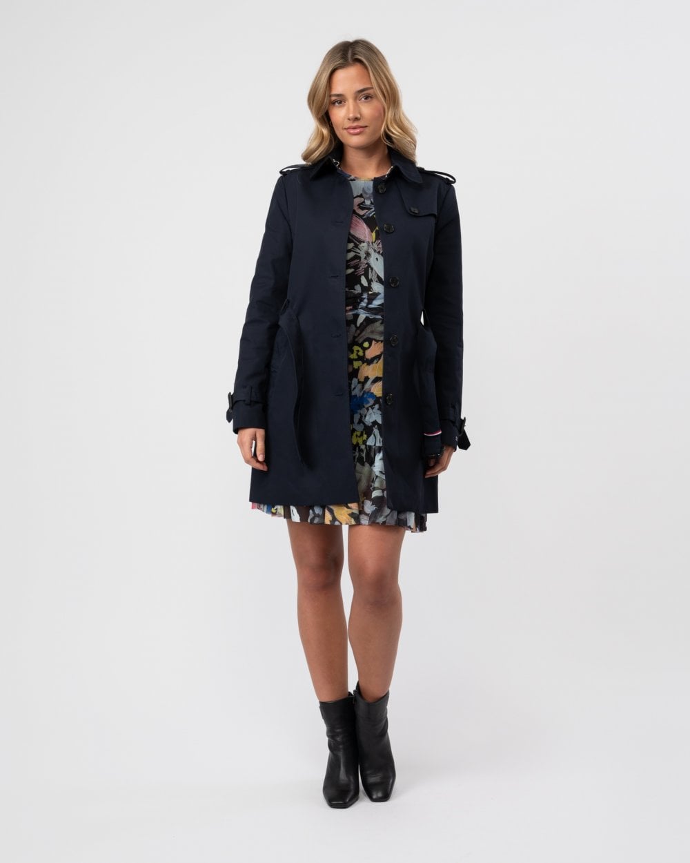 Tommy Hilfiger Heritage Single Breasted Womens Trench Coat