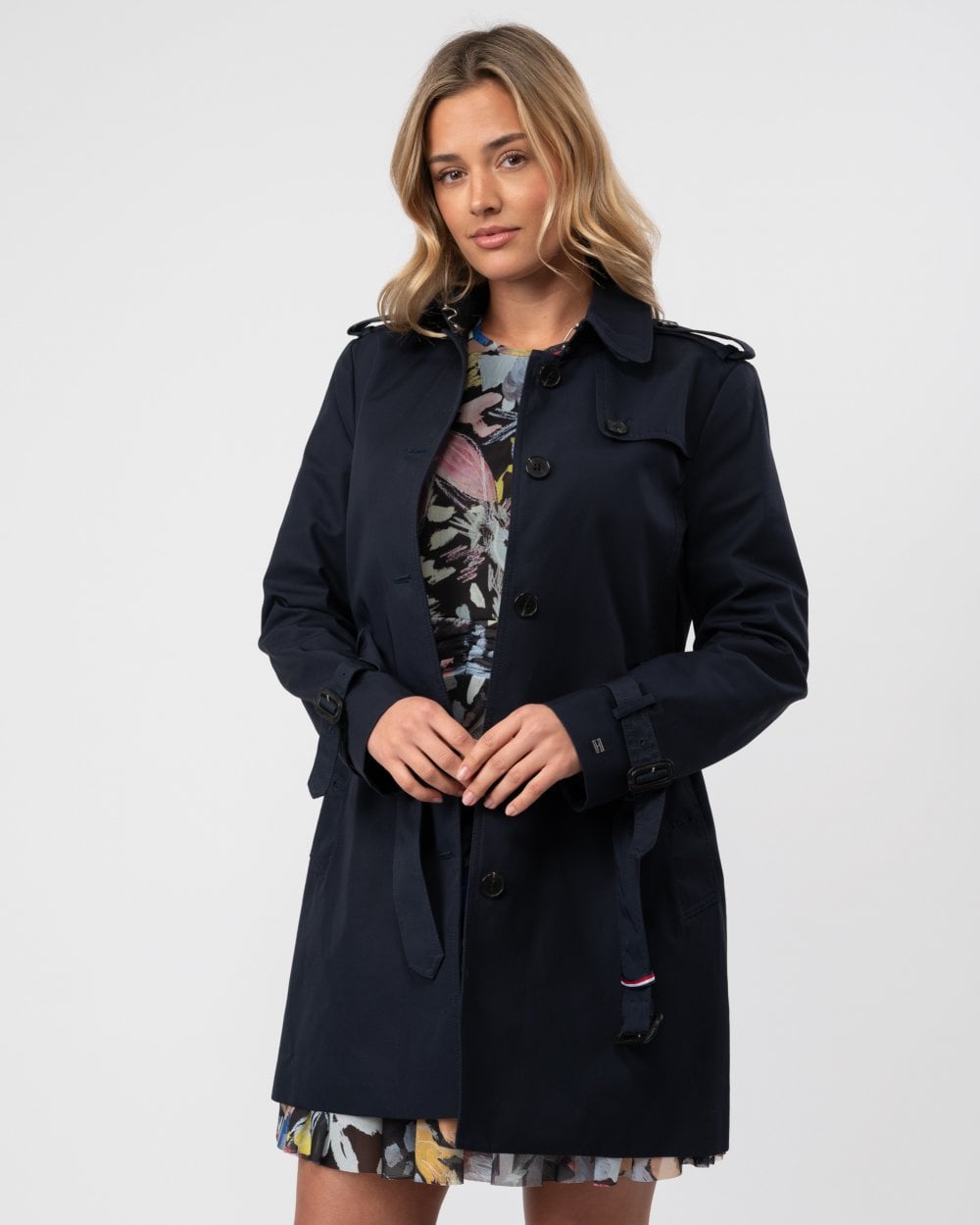 Tommy Hilfiger Heritage Single Breasted Womens Trench Coat