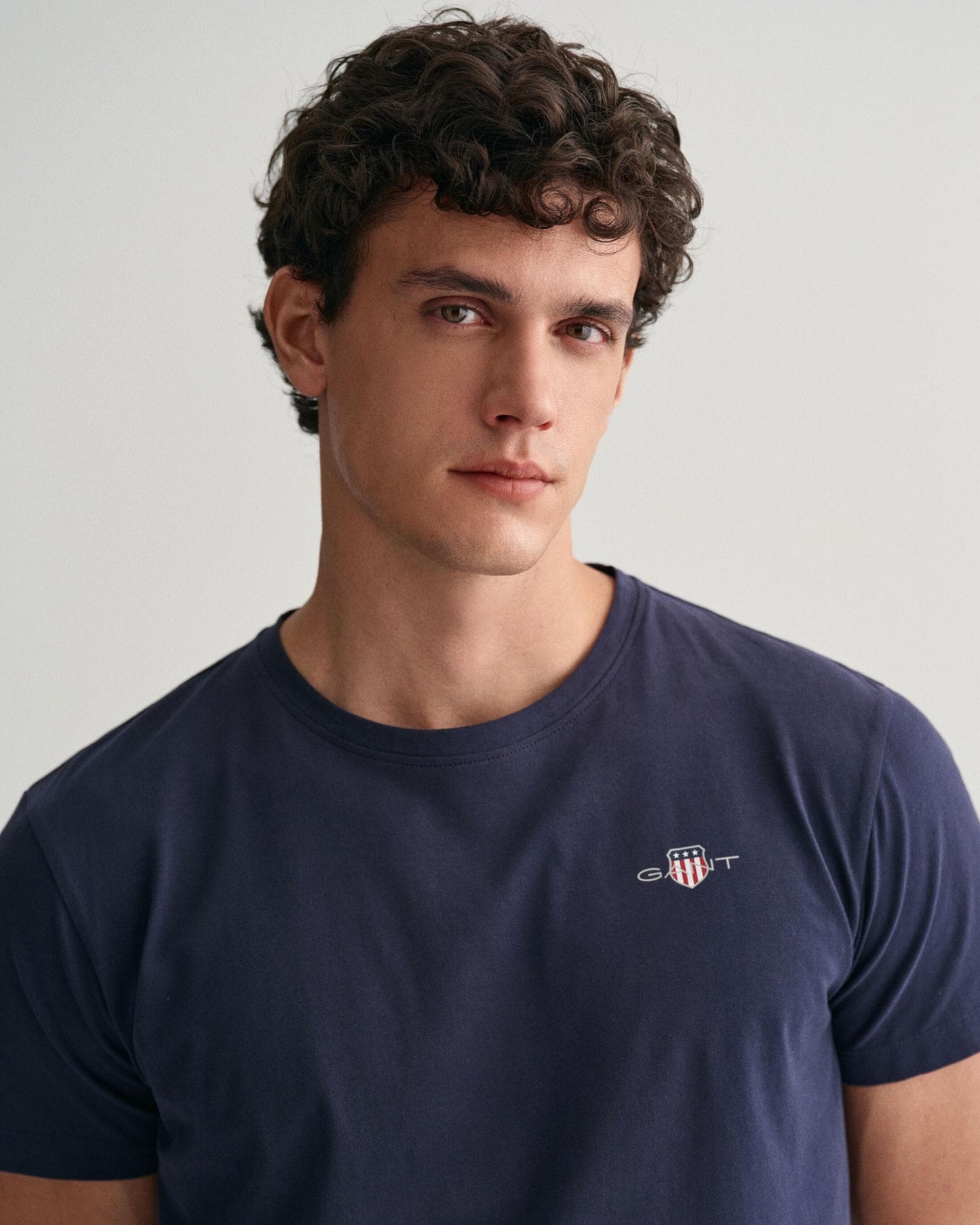 GANT Mens Shield Pyjama T-Shirt - 433 Evening Blue
