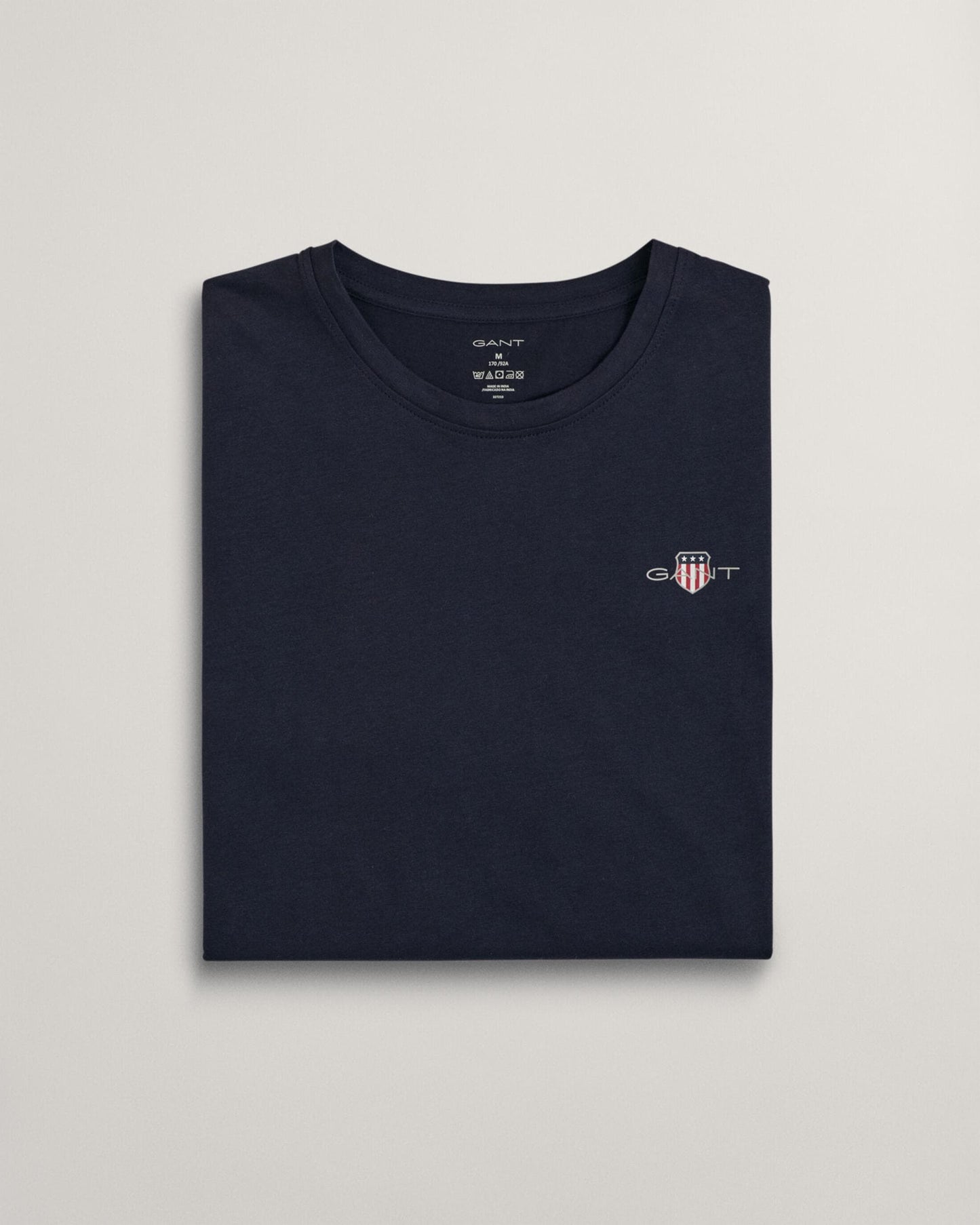 GANT Mens Shield Pyjama T-Shirt - 433 Evening Blue