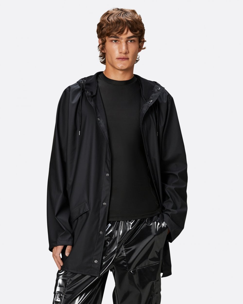 Rains Unisex Jacket - 01 Black