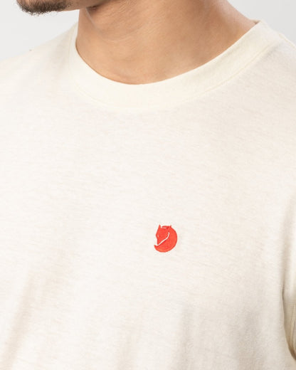 Fjallraven Mens Hemp Blend T-Shirt - Chalk White 113