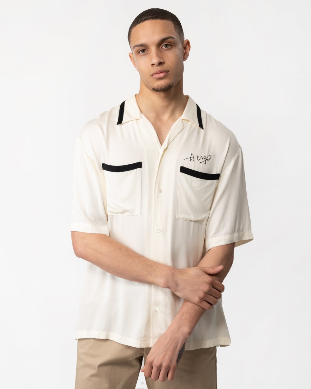 HUGO HUGO Efino Mens Short Sleeve Shirt
