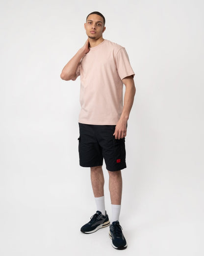 HUGO Dapolino Mens T-Shirt - Light/Pastel Pink 681