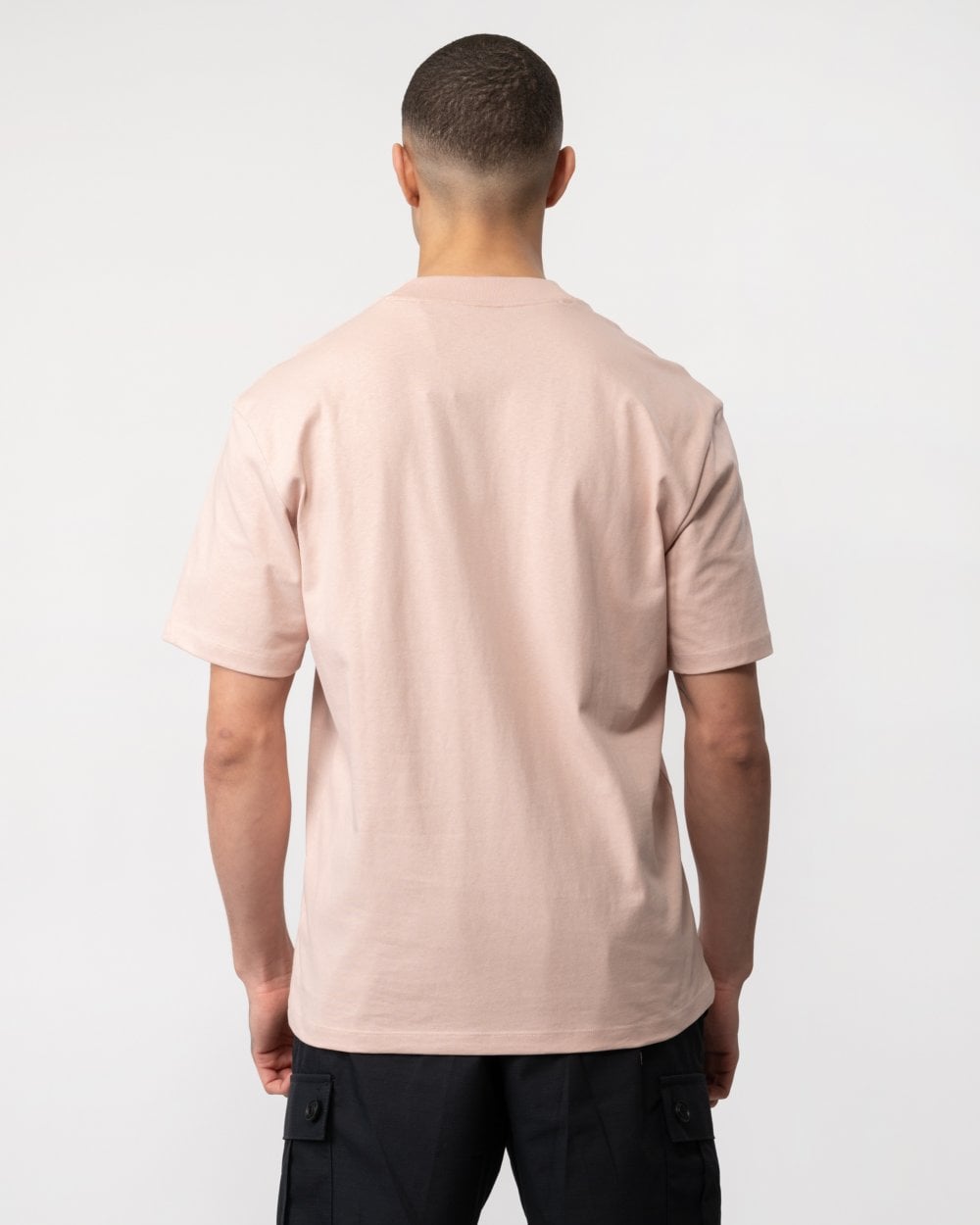 HUGO Dapolino Mens T-Shirt - Light/Pastel Pink 681