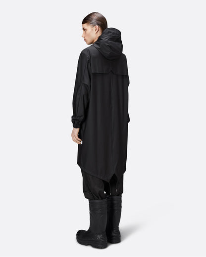 Rains Unisex Fishtail Parka - 01 Black