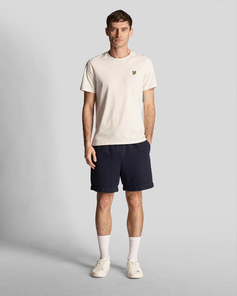 Lyle & Scott Lyle & Scott Mens Cotton Linen Shorts
