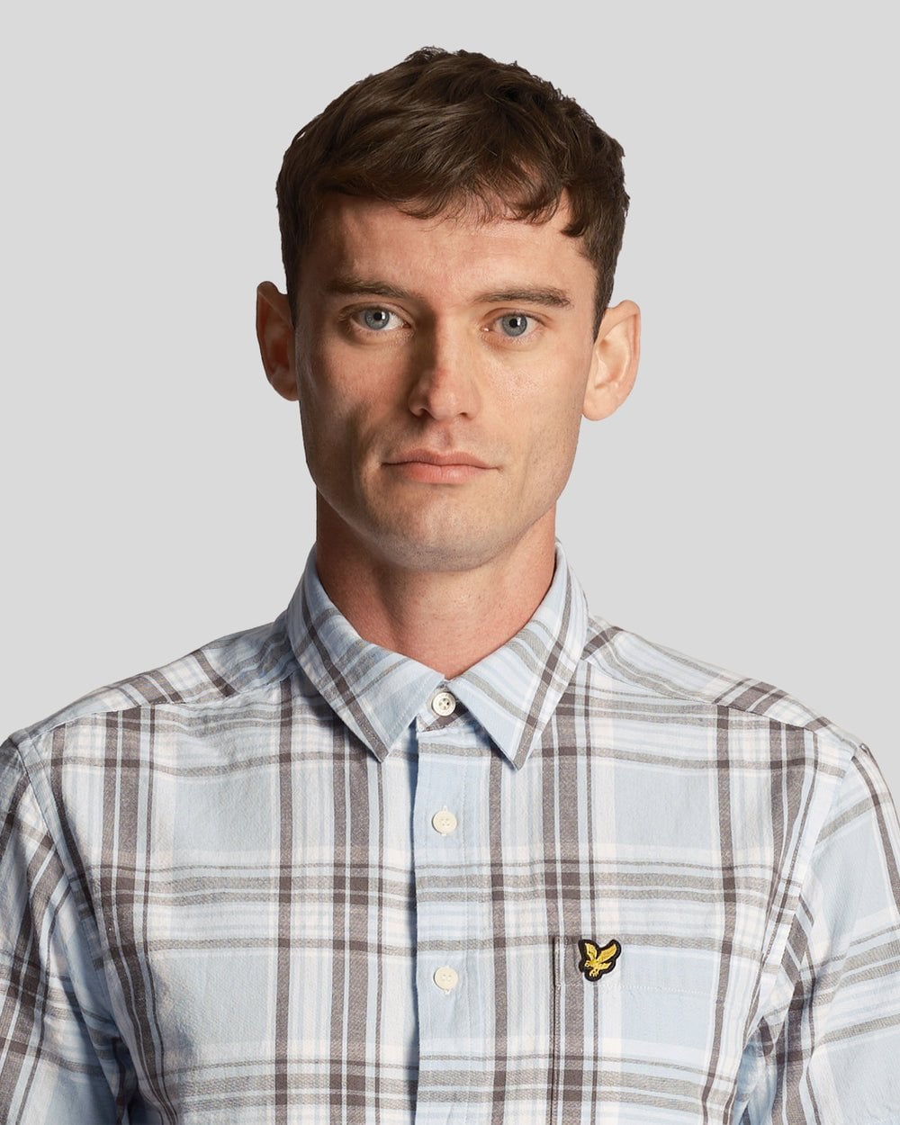 Lyle & Scott Lyle & Scott Linen Mens Check Shirt