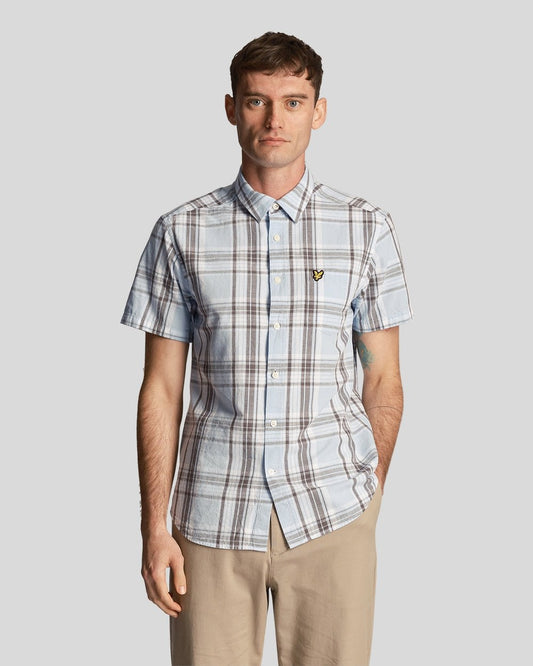 Lyle & Scott Lyle & Scott Linen Mens Check Shirt