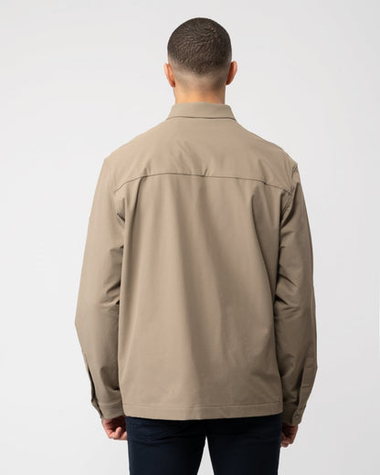 BOSS Green Expedit Mens Overshirt - Light/Pastel Green 334