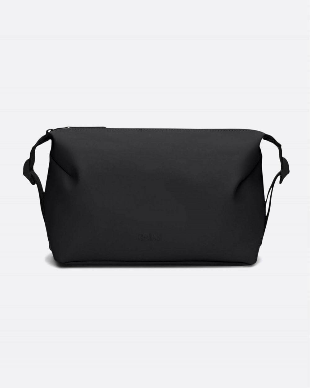 Rains Weekend Wash Bag - 01 Black - CHO - Designer Unisex Bags