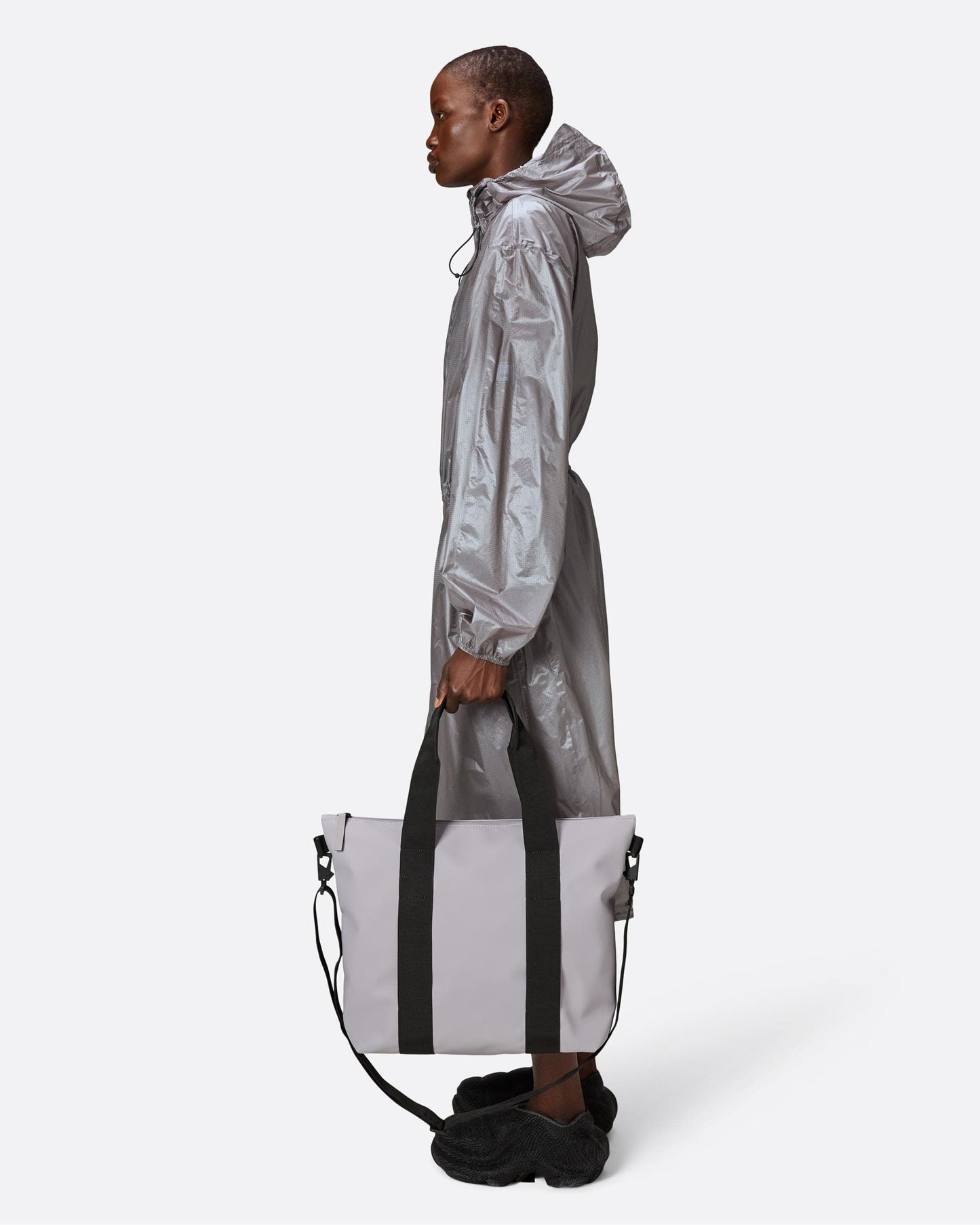 Rains Unisex Tote Bag Mini - 11 Flint