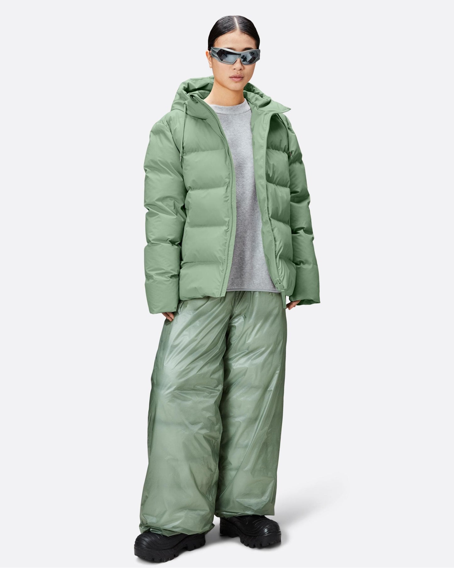 Rains Alta Unisex Puffer Jacket - 06 Haze