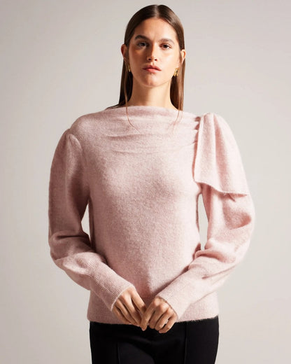Ted Baker Larbow Womens Statement Bow Sweater