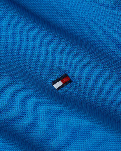 Tommy Hilfiger Core 1985 Slim Mens Polo Shirt - Vibrant Indigo