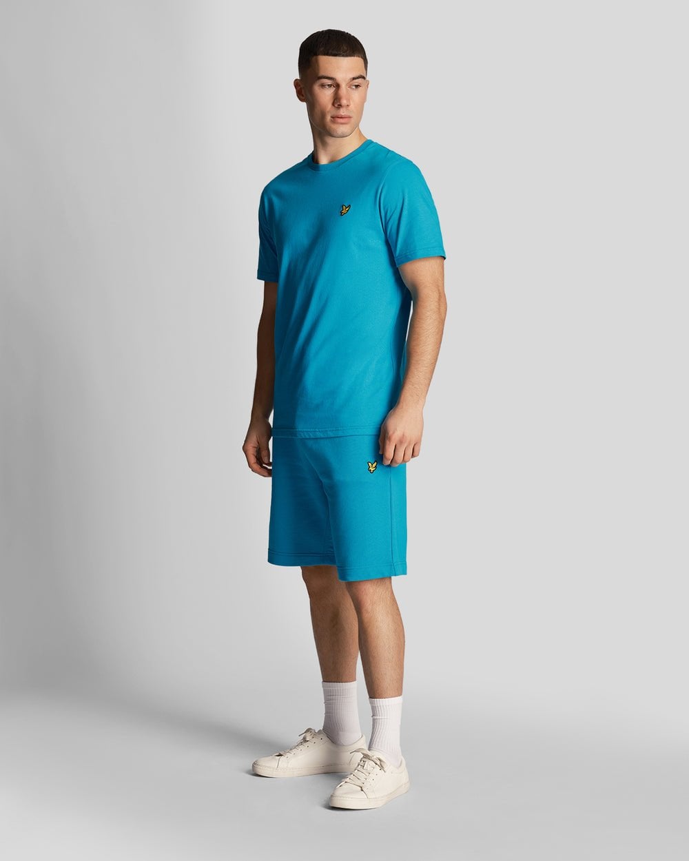Lyle & Scott Sweat Mens Shorts ML414VOG - X293 Leisure Blue
