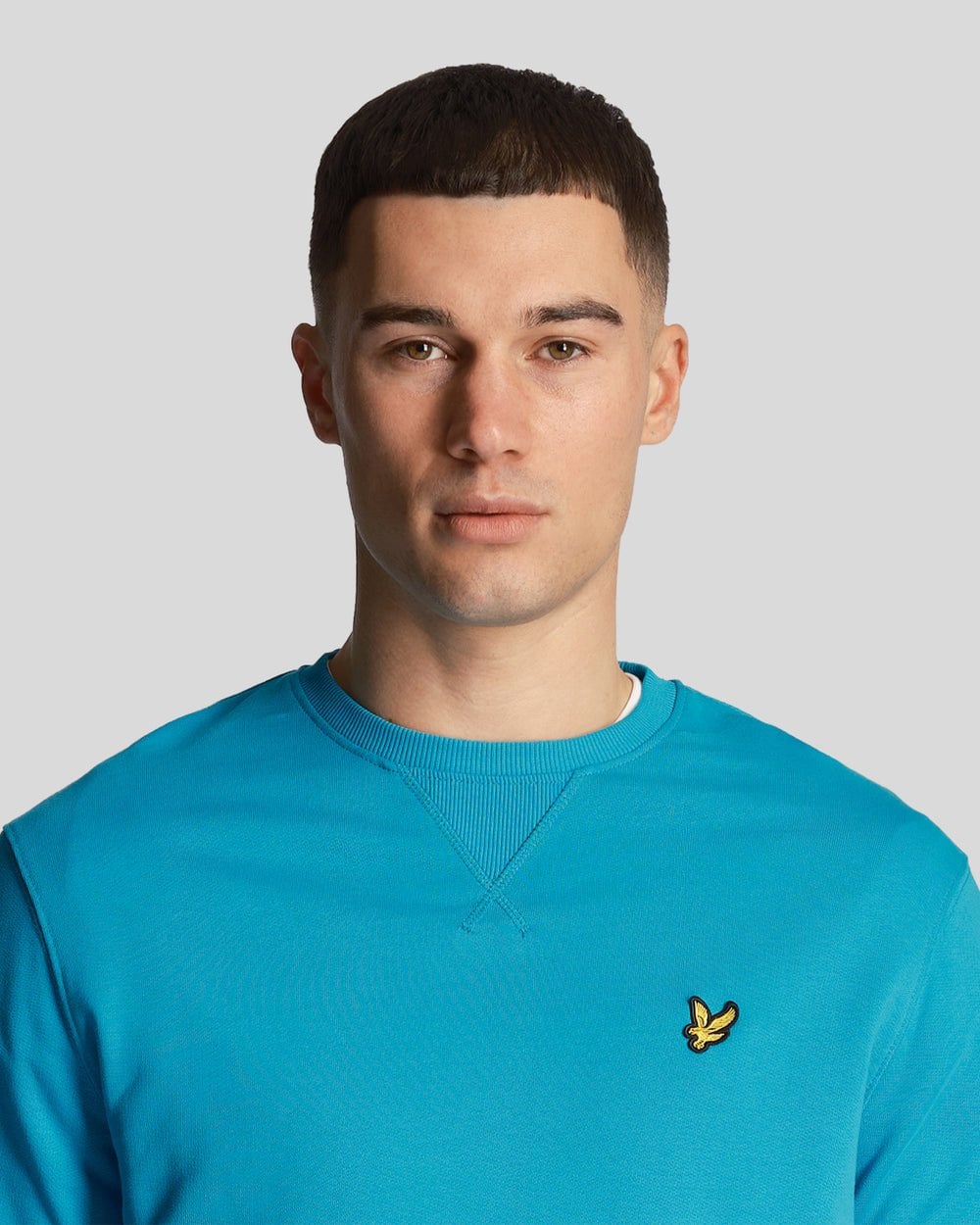 Lyle & Scott Mens Sweatshirt ML424VOG - X293 Leisure Blue