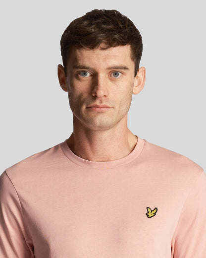 Lyle & Scott Plain Mens T-Shirt TS400VOG - X238 Palm Pink