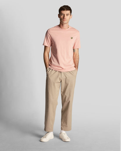 Lyle & Scott Plain Mens T-Shirt TS400VOG - X238 Palm Pink