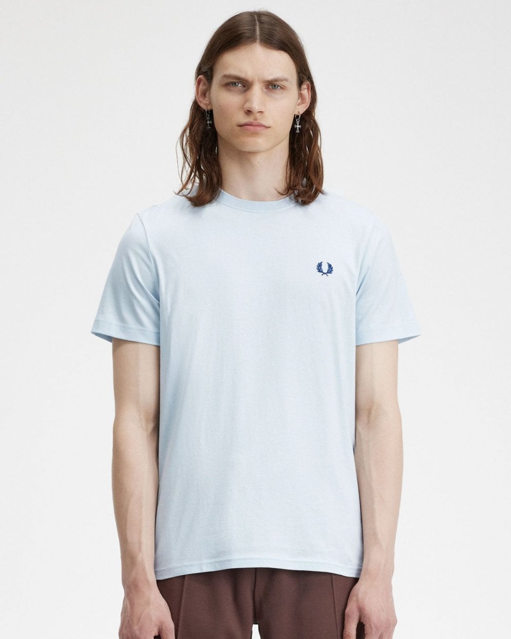 Fred Perry Mens Crew Neck T-Shirt
