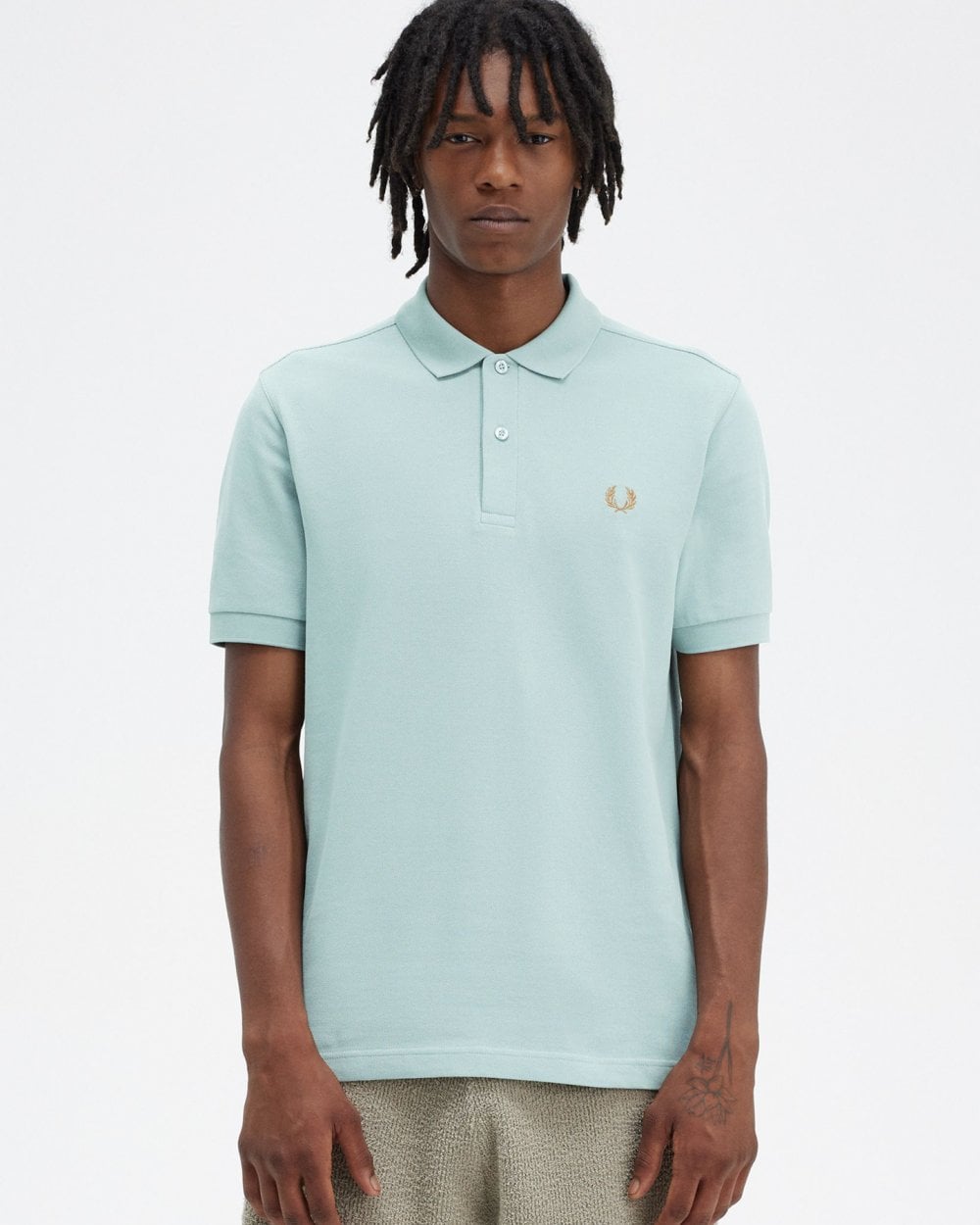 Fred Perry Mens Plain Signature Polo Shirt