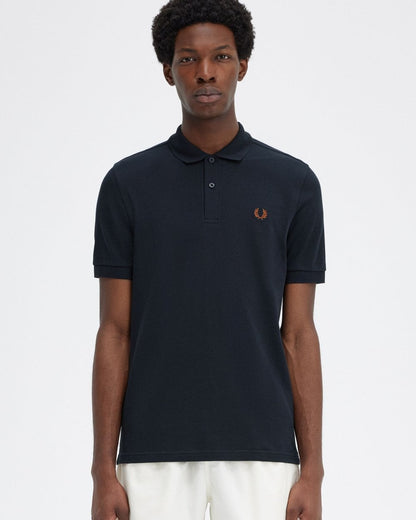 Fred Perry Mens Plain Signature Polo Shirt