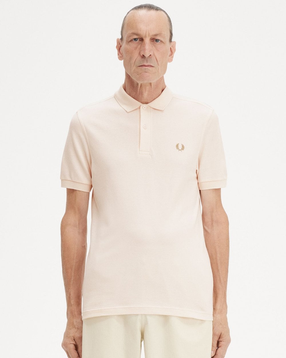 Fred Perry Mens Plain Signature Polo Shirt