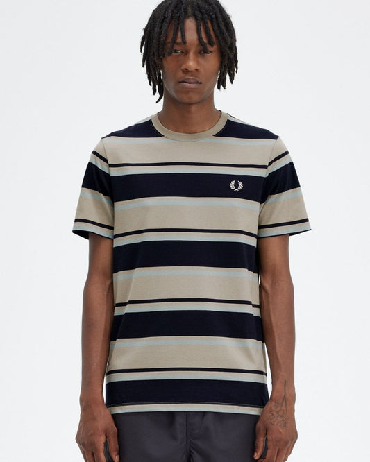 Fred Perry Fred Perry Mens Bold Stripe T-Shirt