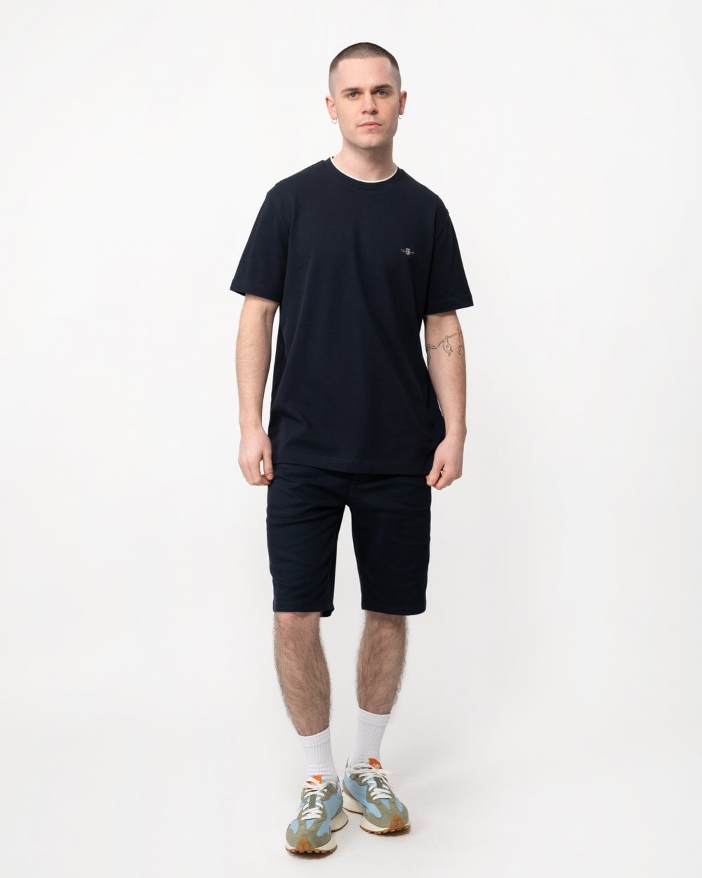 GANT GANT Mens Pique Short Sleeve T-Shirt