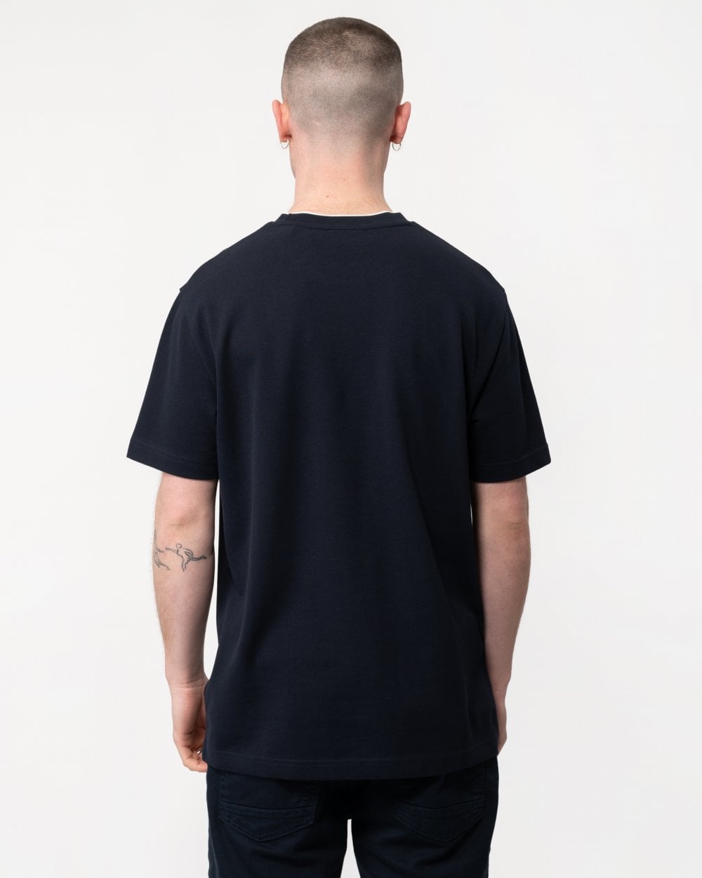 GANT GANT Mens Pique Short Sleeve T-Shirt