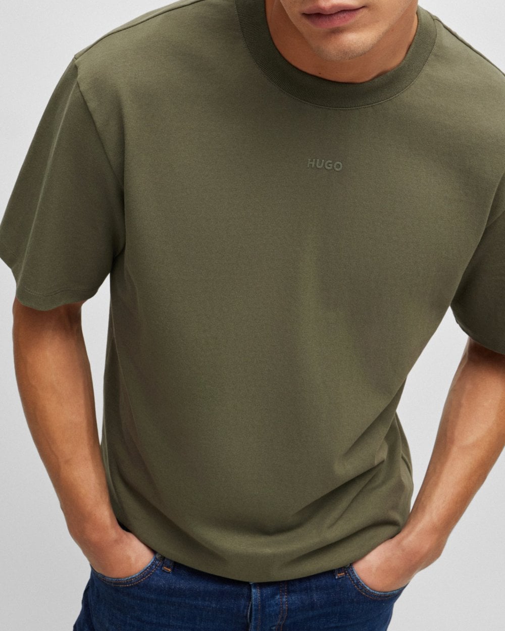 HUGO Dapolino Mens T-Shirt - Dark Beige 257