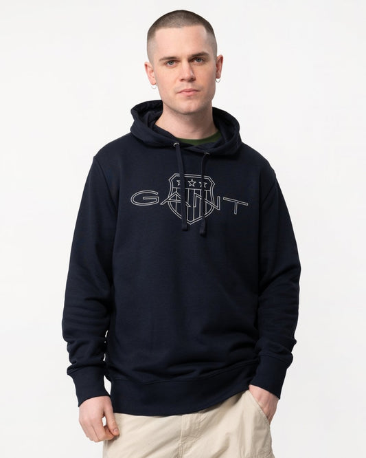 GANT GANT Mens Logo Hoodie