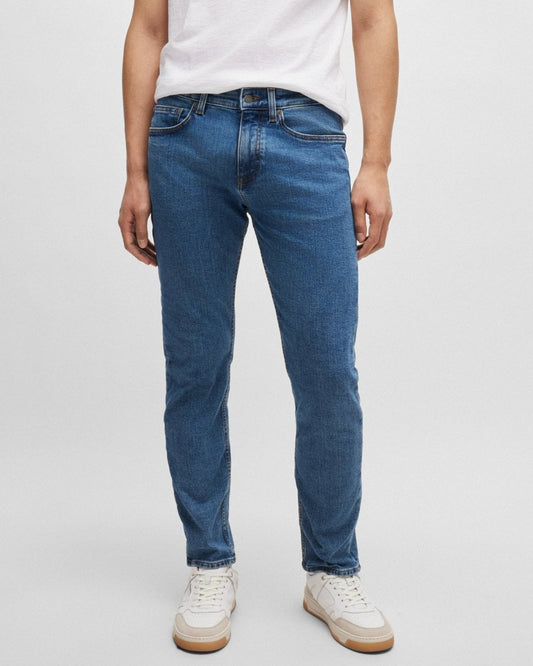 BOSS Orange BOSS Orange Delaware BO Mens Medium Blue Jeans