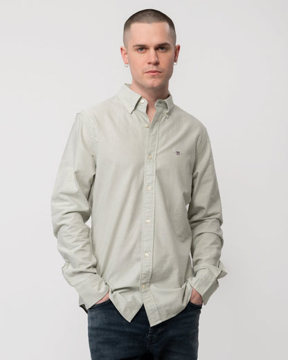 GANT Mens Slim Fit Long Sleeve Oxford Shirt