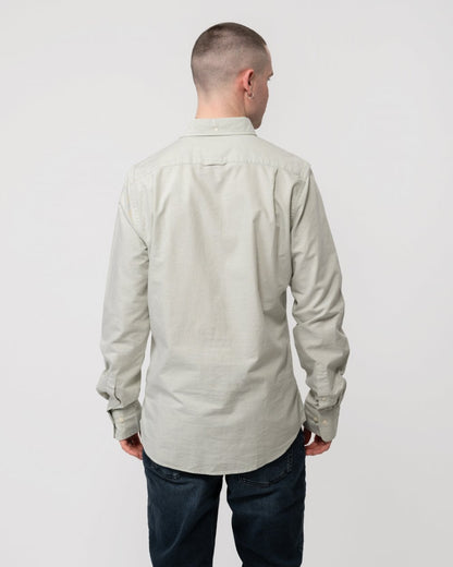 GANT Mens Slim Fit Long Sleeve Oxford Shirt - 345 Milky Matcha