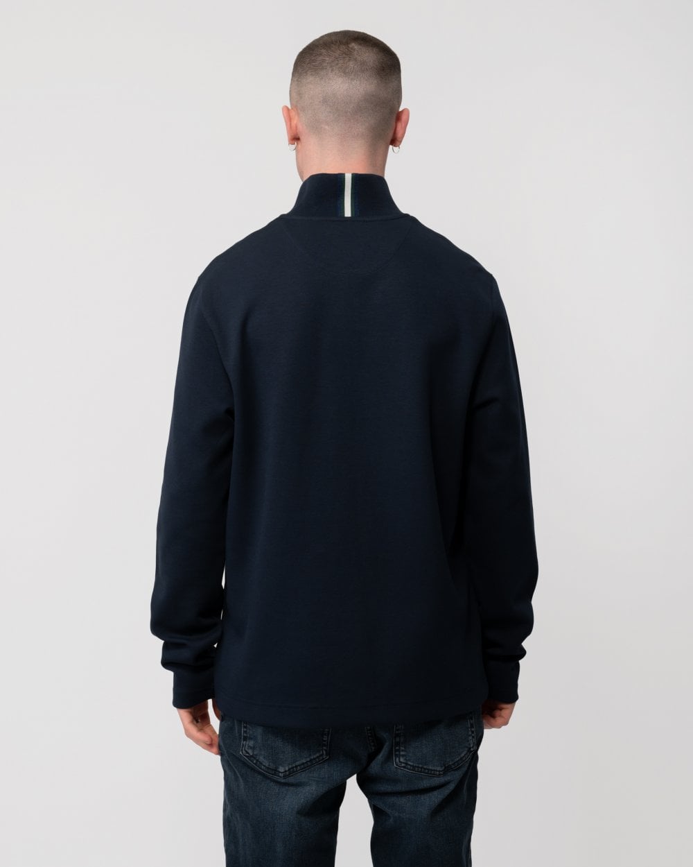 Ted Baker Ted Baker Actos Mens 1/4 Zip Sweatshirt