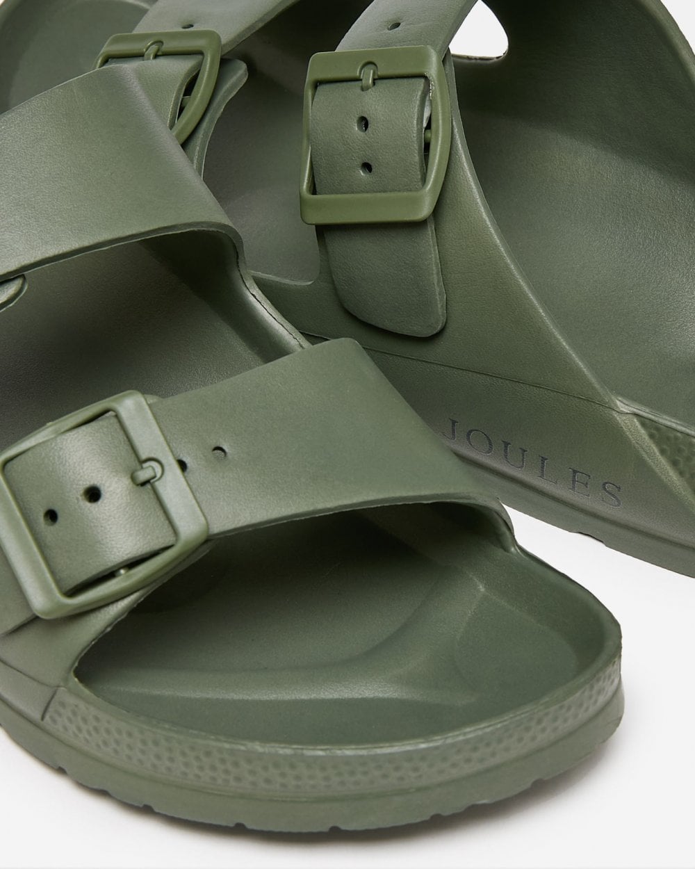 Joules Sunseeker Womens EVA Sliders - Khaki Green
