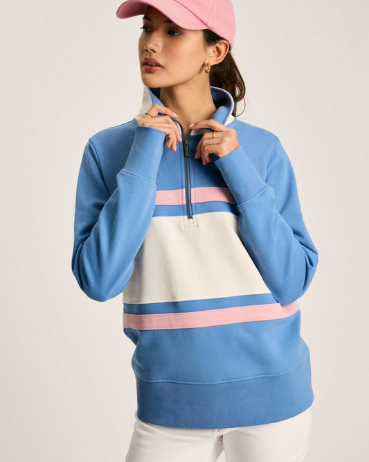 Joules Tadley Womens Half Zip Sweatshirt 224322