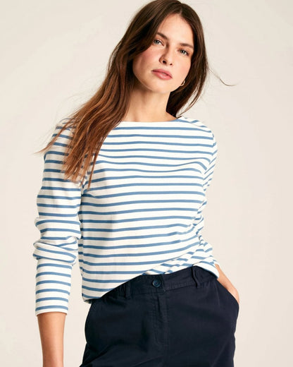Joules New Harbour Womens Striped Breton Top