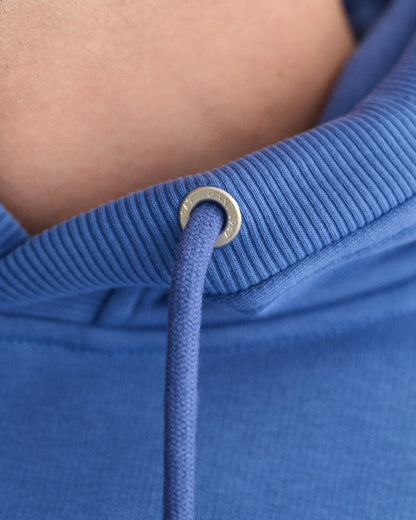 GANT Mens Regular FIt Archive Shield Pullover Hoodie - 407 Rich Blue