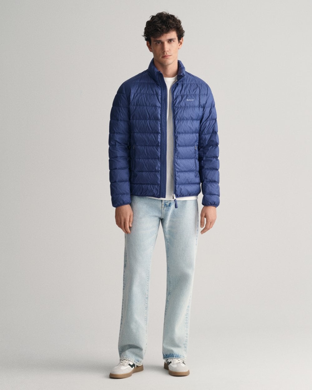 GANT Light Mens Down Jacket - 444 Sailor Navy