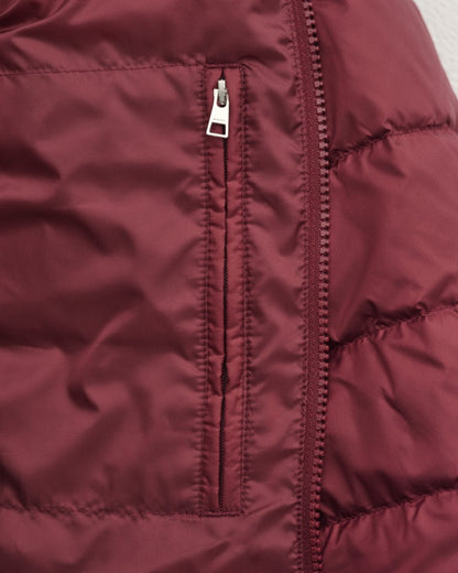 GANT Light Mens Down Jacket - 638 Wine Red
