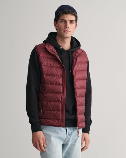 GANT Mens Light Down Gilet