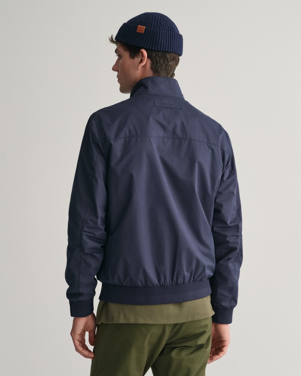 GANT Mens Lightweight Harrington Jacket - 433 Evening Blue