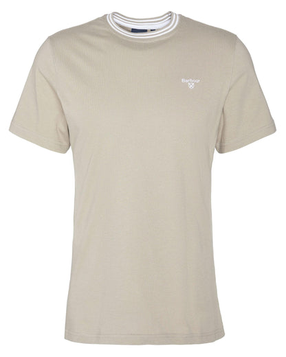 Barbour Austwick Mens T-Shirt - Concrete